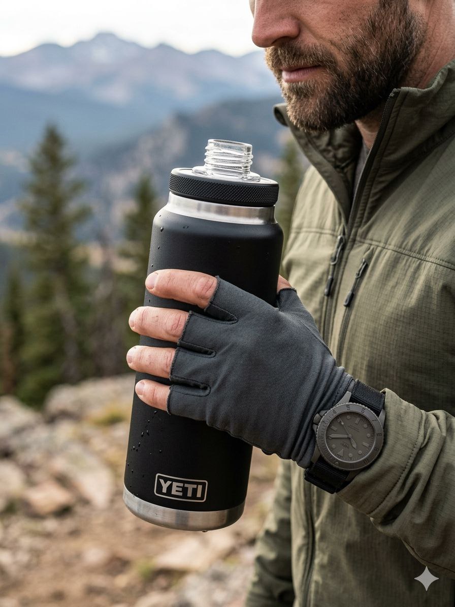 BOTE TERMICO DE VIAJE DE ALTA RESISTENCIA YETI 36 ONZAS ROJO ES POR CAJA COMPLETA