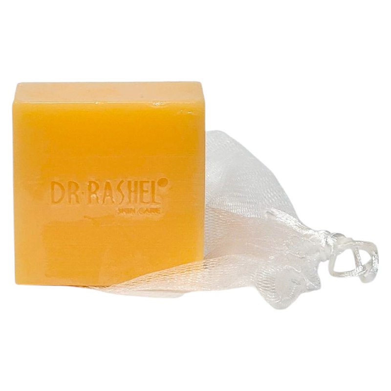 JABON FACIAL EN BARRA DE ACIDO KOJICO Y PAPAYA, DEJA LA PIEL SUAVE, TERSA Y RADIANTE, REJUVENECE, ELIMINA PIEL MUERTA, DA BRILLO SALUDABLE DR RASHEL 100G