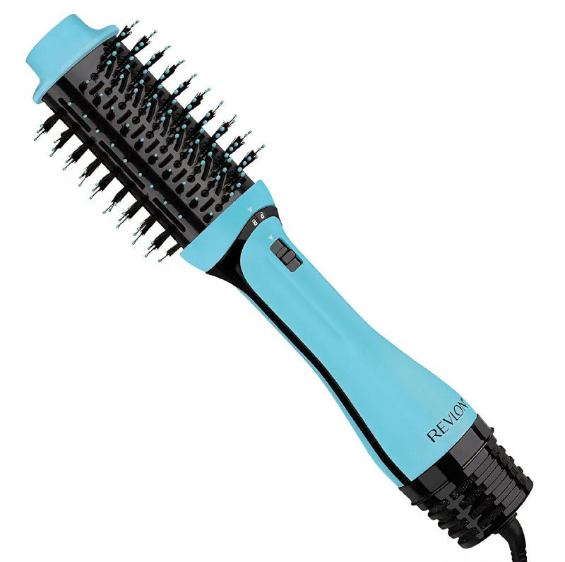 CEPILLO SECADOR Y VOLUMIZADOR PARA EL CABELLO PLUS RESULTADOS DE SALON, MAS BRILLO EN MENOS TIEMPO, MENOS FRIZZ, TECNOLOGIA TURMALINA 110-120V REVLON ONE-STEP