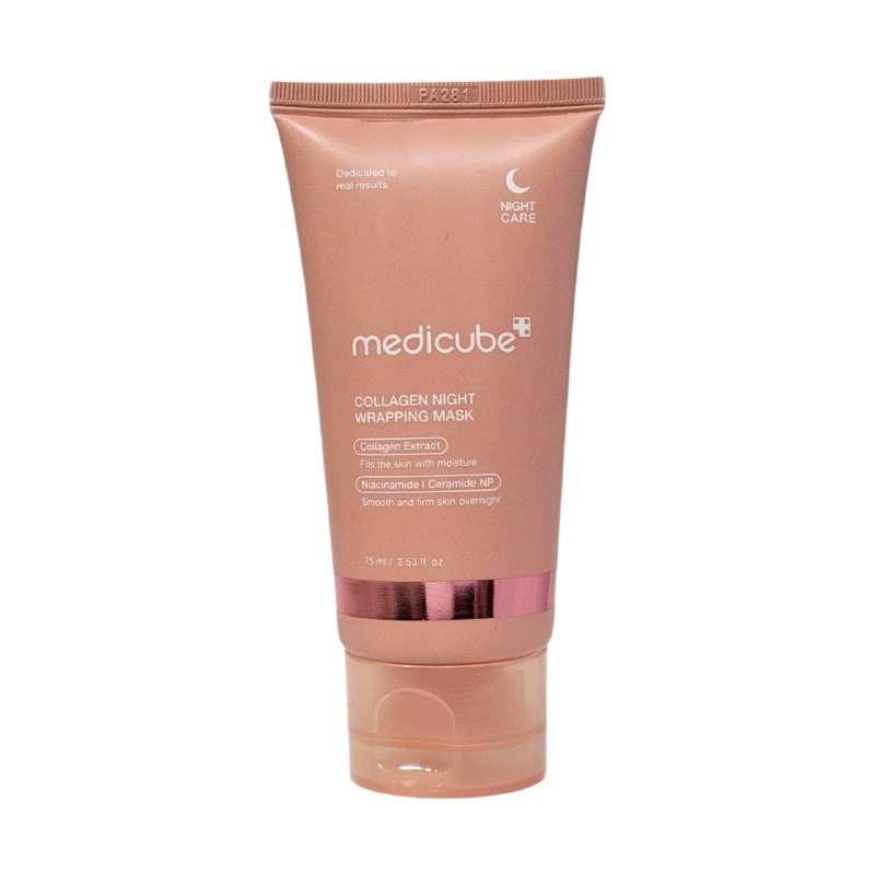 MASCARILLA FACIAL EN CREMA COREANO NOCTURNA DE COLAGENO REJUVENECEDOR MEDICUBE 75ML
