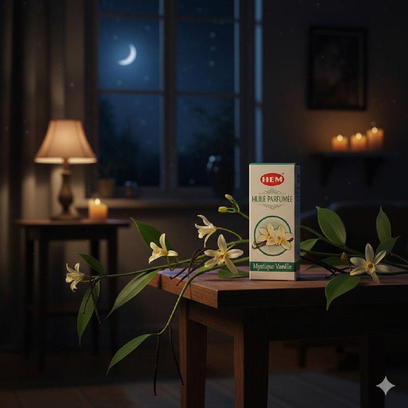 ACEITE AROMATICO ESENCIAL DE VAINILLA MISTICA PARA USAR EN DIFUSORES Y AROMATERAPIAS HEM 10ML