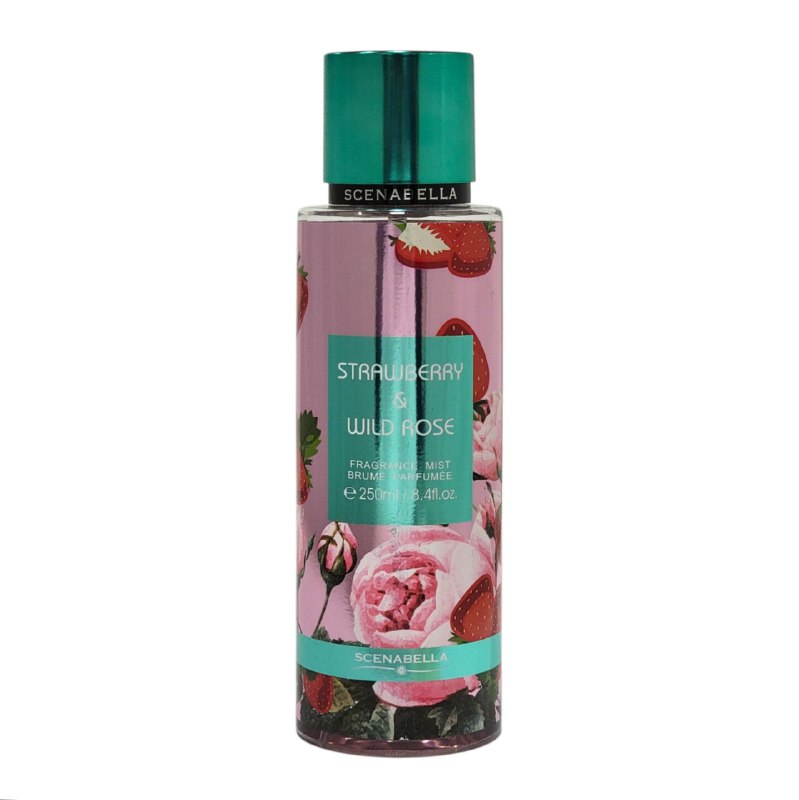 SPLASH STRAWBERRY AND WILD ROSE SCENABELLA 250ML (M) (AROMA SIMILAR B&B STRAWBERRY SNOWFLAKES)