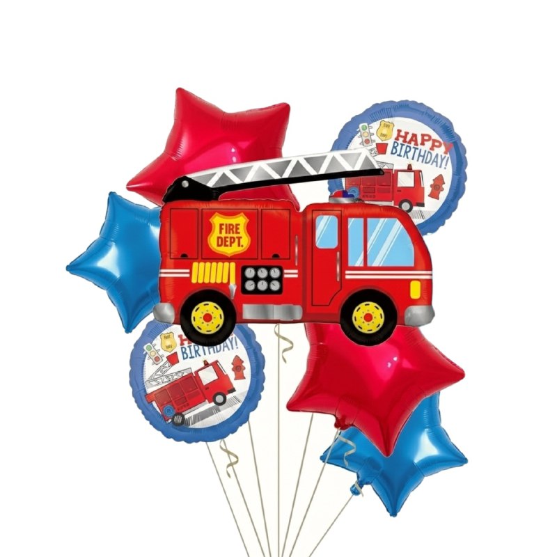 DECORACION ADORNO PAQUETE DE GLOBOS DE PAPEL METALICO PARA NIÑOS, 2 ESTILOS