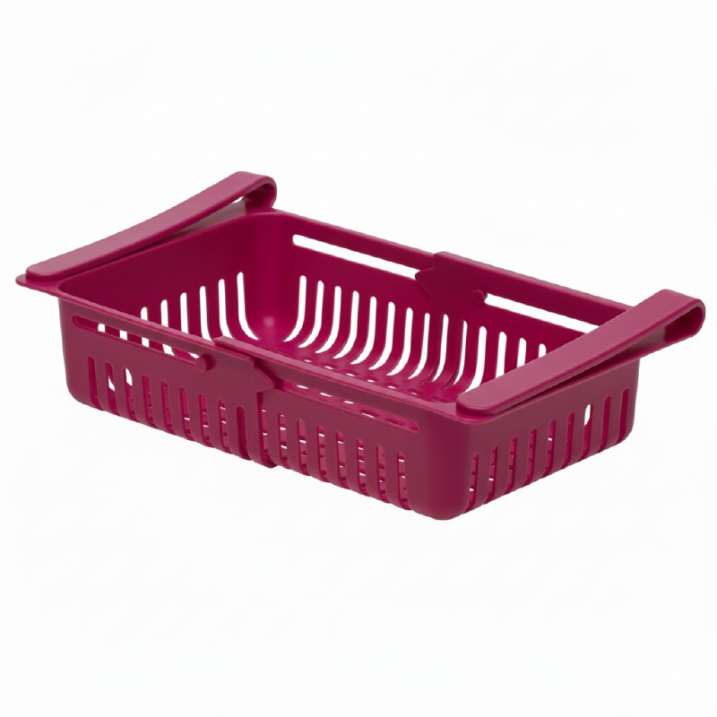 ORGANIZADOR RECIPIENTE EXTENSIBLE DE ALIMENTOS PARA REFRIGERADOR, 7 COLORES