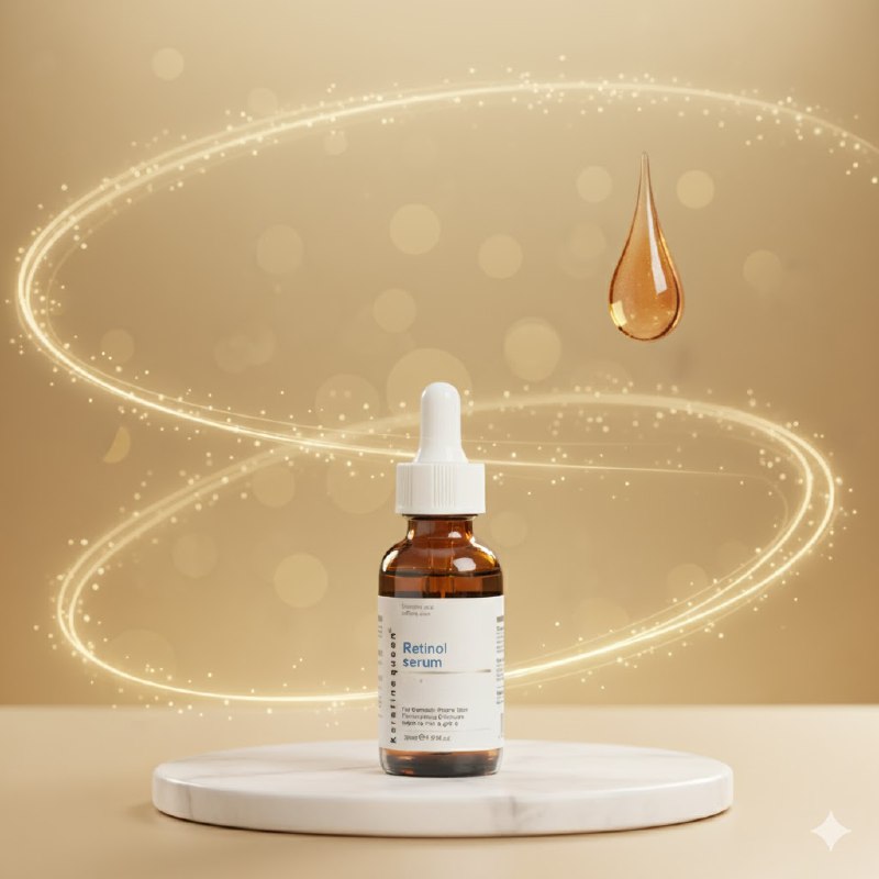 SUERO FACIAL DE RETINOL LIMPIADOR DE IMPERFECCIONES 30ML, DISEÑADO PARA PIELES PROPENSAS A IMPERFECCIONES, MEJORA LAS MANCHAS OSCURAS, ARRUGAS Y ACNA, HIDRATANDO PROFUNDAMENTE LA PIEL DEJANDOLA SUAVE Y TERSA KERATINE QUEEN