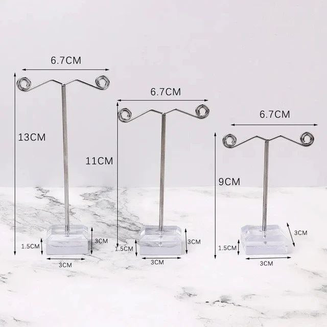 MAQUETA EXHIBIDOR DE ARITOS 3 PIEZAS