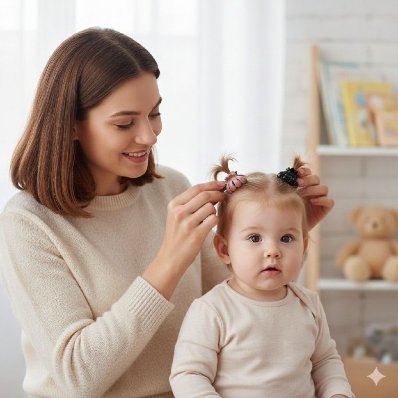 GANCHO PARA EL CABELLO DE GARRA PEQUEÑAS EN SET DE 6 PIEZAS WAO 2.5CM