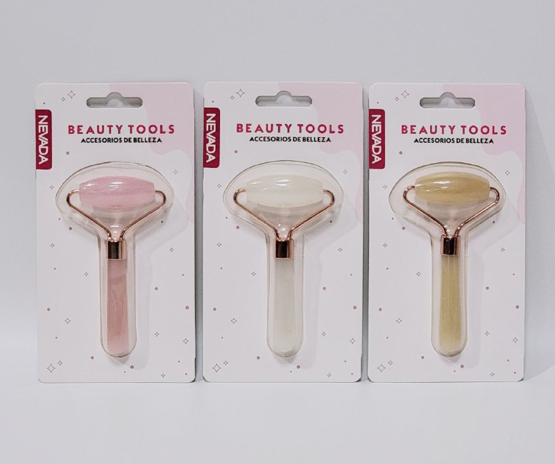 RODILLO MASAJEADOR FACIAL, ACCESORIOS DE BELLEZA NEVADA BEAUTY TOOLS