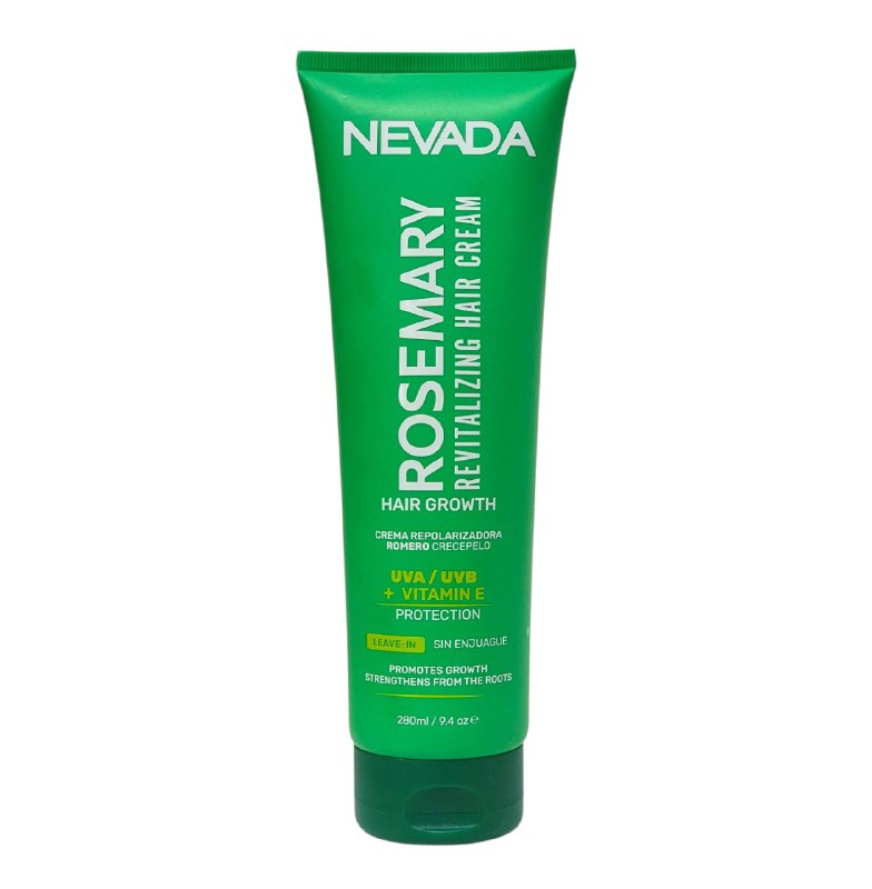 CREMA PARA PEINAR DE ROMERO CRECEPELO Y VITAMINA E SUAVIZANTE NEVADA 280ML
