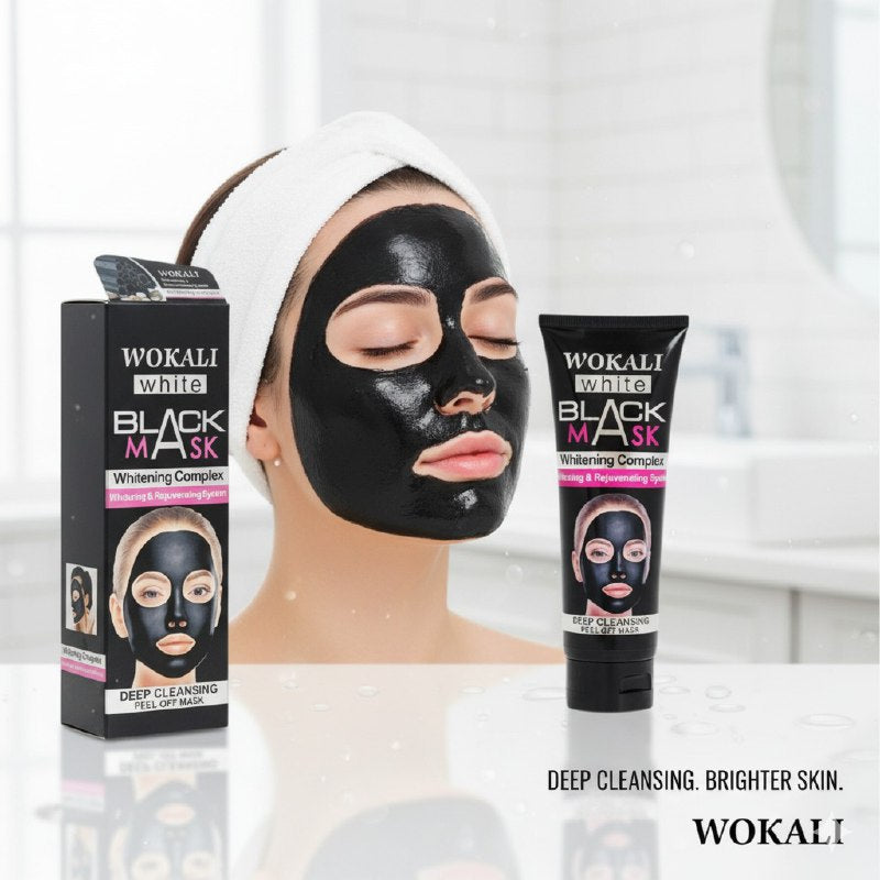 MASCARILLA FACIAL NEGRA, BLANQUEADORA Y REJUVENECEDOR, ALTA CALIDAD, APARIENCIA JUVENIL FRUIT OF THE WOKALI 130ML