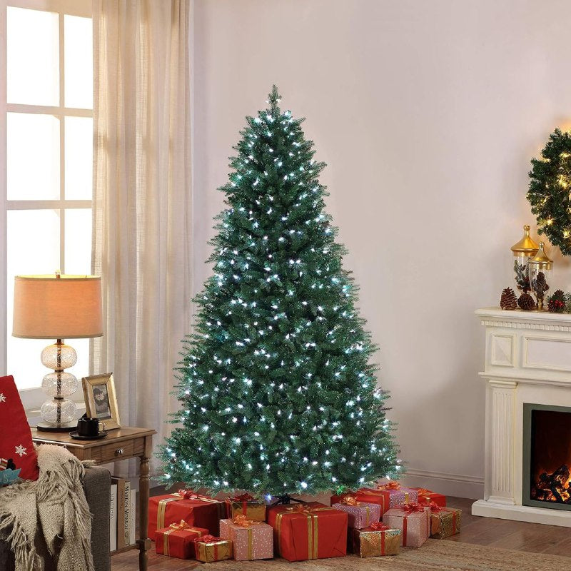 LUCES DECORATIVAS NAVIDEÑAS LUCES DEL ARBOL DE NAVIDAD COLOR BLANCO 12X6X8CM