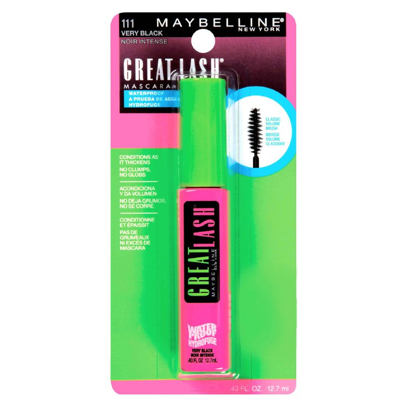 RIMEL IMPERMEABLE MAYBELLINE NEW YORK GREATLASH 12.7ML