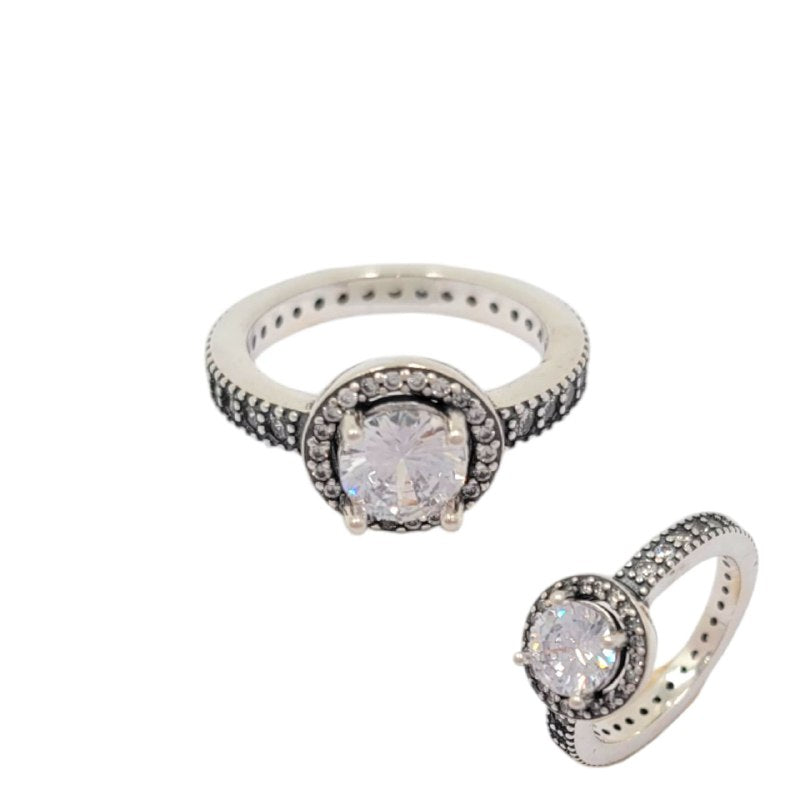 PANI1666 FORMA PIEDRA CIRCULAR PLATA 9.25