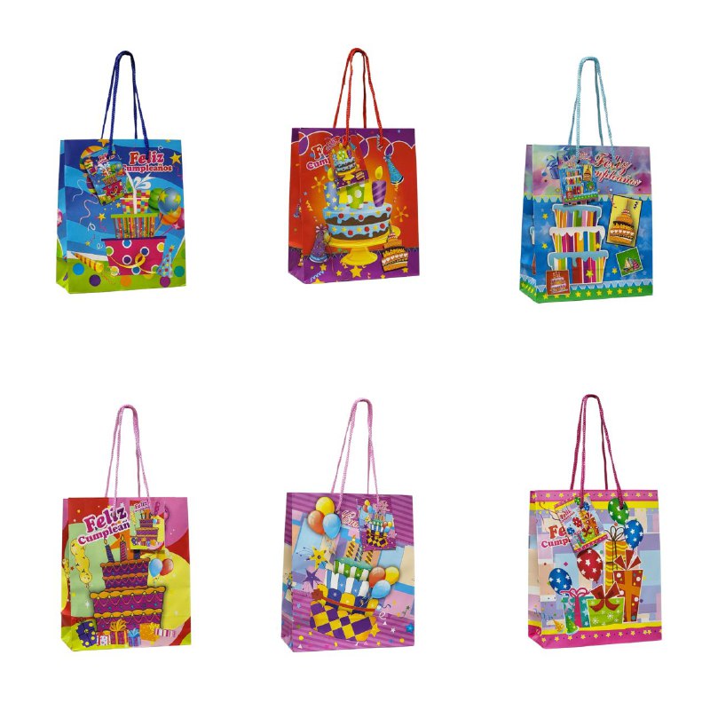 BOLSA DE REGALO MINI PEQUEÑA 15X12X6CM