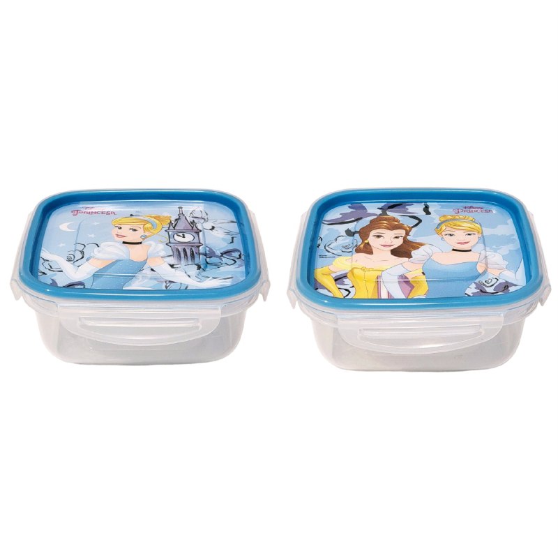 ORGANIZADOR RECIPIENTE PARA NIÑAS CON DISEÑO DE PRINCESAS