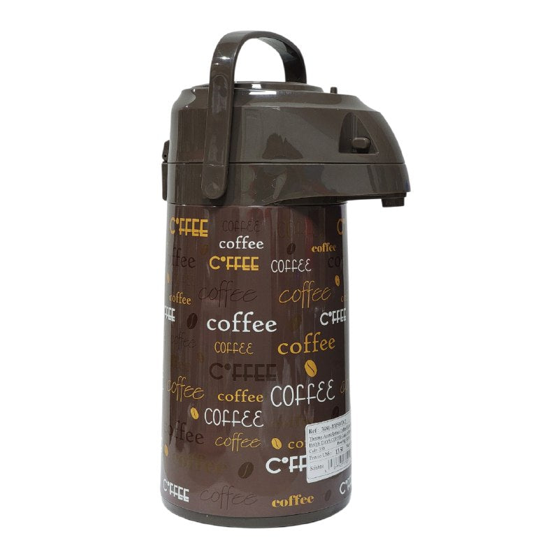 TERMO DE ACERO CON SISTEMA DE BOMBA IDEAL PARA CAFE, ETC DAYDAYS 3L