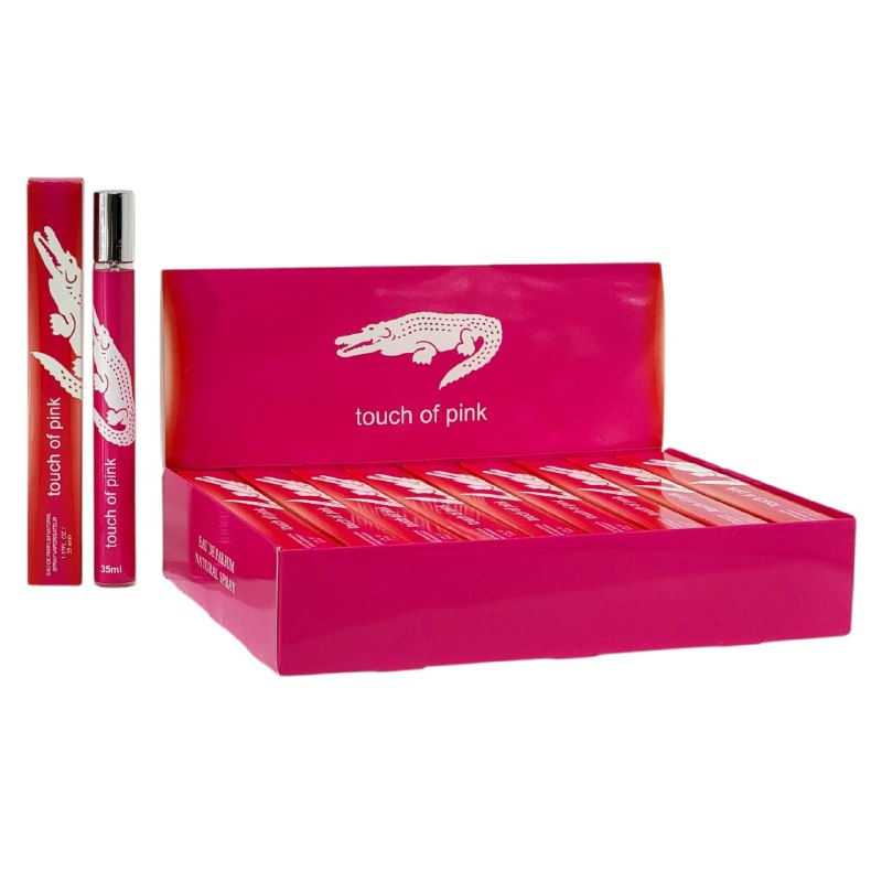 PERFUME EN TUBO PARA DAMA TOUCH OF PINK EDT 35ML (M) (AROMA SIMILAR LACOSTE TOUCH OF PINK)