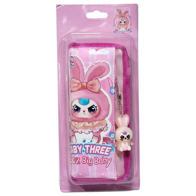 CARTUCHERA DE LABUBU QUE COMBINA ORGANIZACION IMPECABLE CON DISEÑO IRRESISTIBLE 3 COLORES