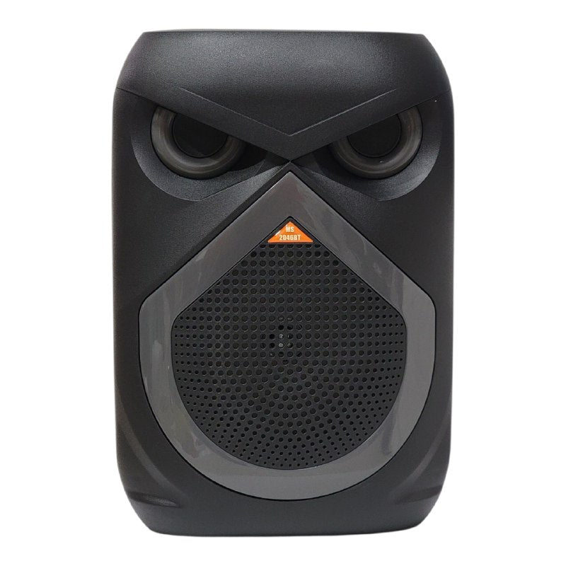 PARLANTE ALTAVOZ INALAMBRICO CON LUCES RGB DE PANEL COMPLETO, BATERIA DE ALTA CAPACIDAD Y 25W DE POTENCIA, SONIDO ENVOLVENTE Y MICROFONO PARA KARAOKE MS-2046BT