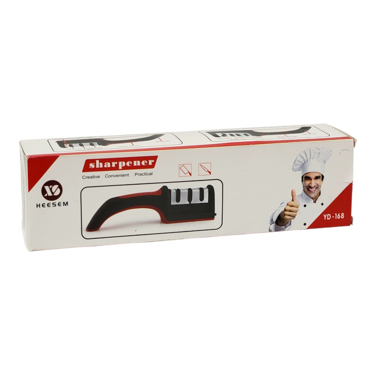 AFILADOR DE CUCHILLOS YD-168 HEESEM 20CM