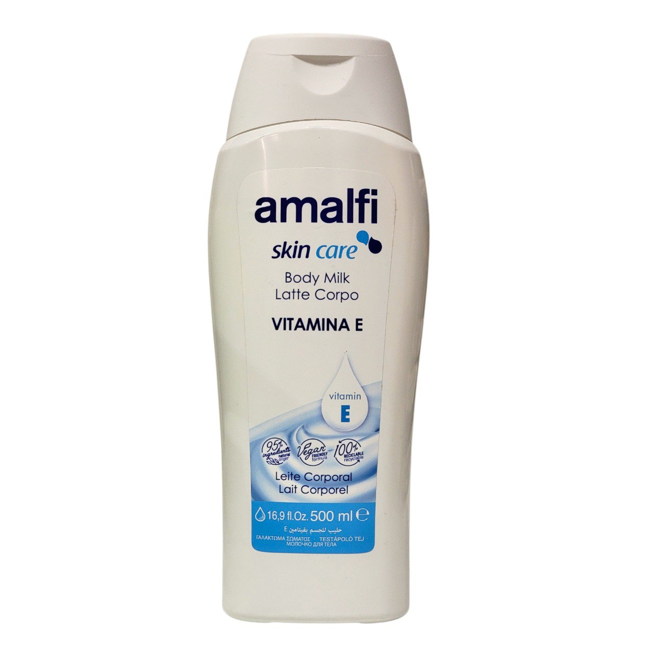 CREMA CORPORAL CON VITAMINA E AMALFI SKIN CARE 500ML