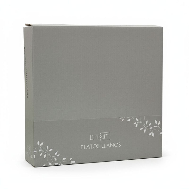 PLATO DE CARGA LLANOS DE 11" RESISTENTES Y SOLIDOS LIFEART (VENTA POR UNIDAD)