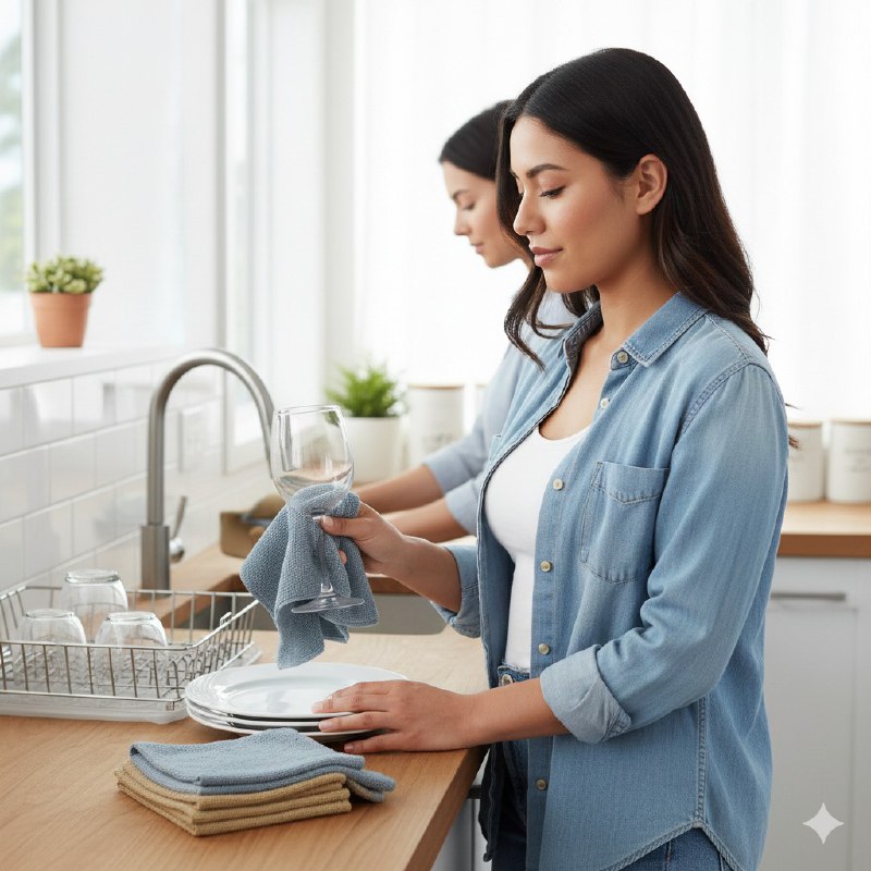 TRAPO DE MICROFIBRA MULTIUSOS EN PAQUETE DE 16 PIEZAS CORE 35X45CM