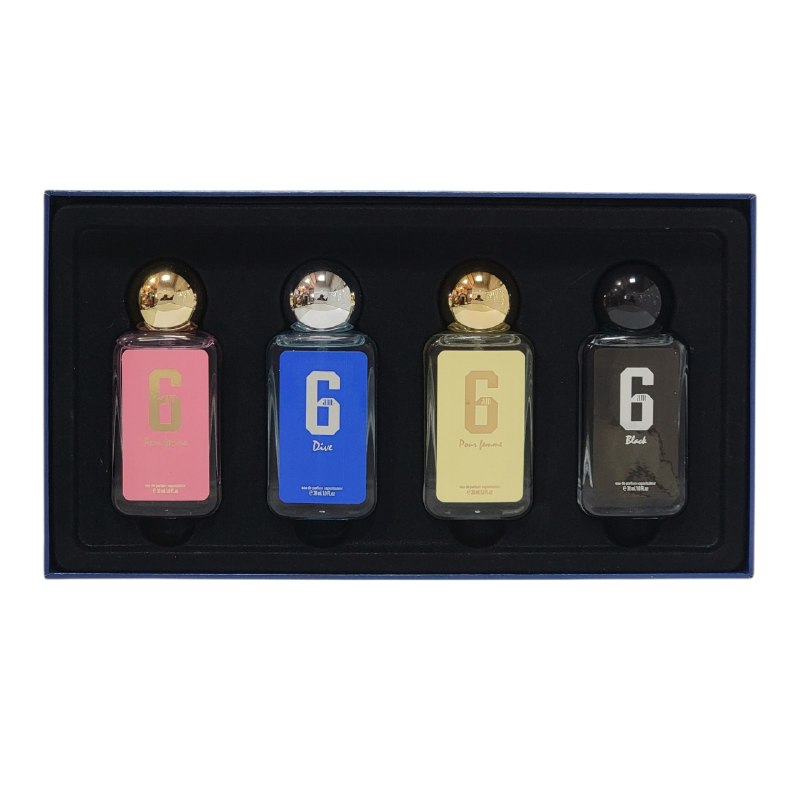 SET MINI 6AM PERFUME COLLECTION EDP 30MLX4 (U) (AROMA SIMILAR A 9PM AFNAN)