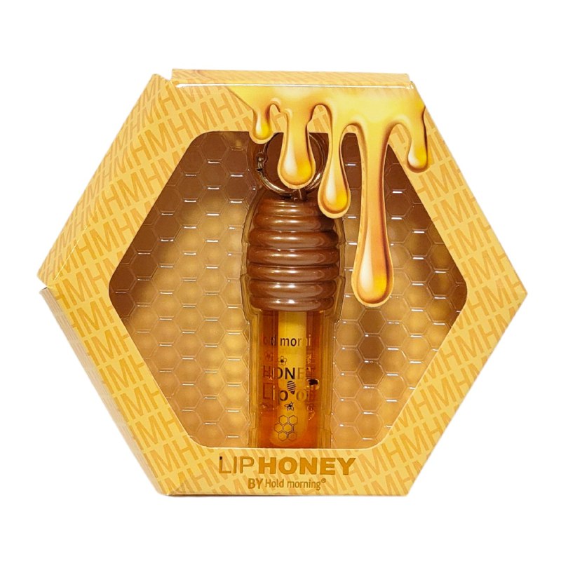 BRILLO LABIAL ACEITE CON SABOR A MIEL HIDRATANTE SUAVIZANTE HOLD MORNING