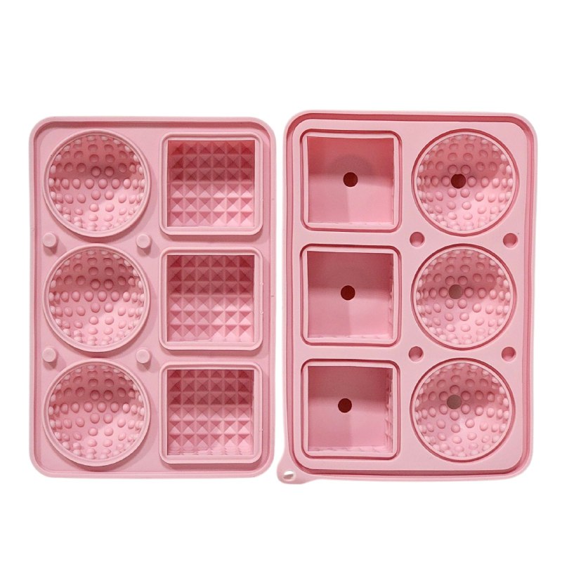 ORGANIZADOR RECIPIENTE MOLDE PARA HACER HIELO QUE PRODUCE ESFERAS Y CUBOS 3 COLORES