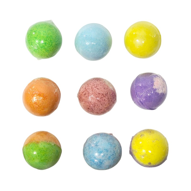 SET DE BOMBAS DE SAL DE BAÑO CON 6 FRAGANCIAS 9PCS SADOER 100GX9