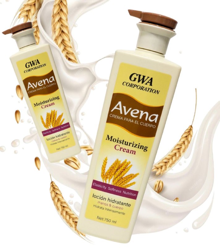 CREMA CORPORAL HIDRATANTE REPARADORA CON AVENA DE EUROPA ORIENTAL GWA CORPORATION 750ML