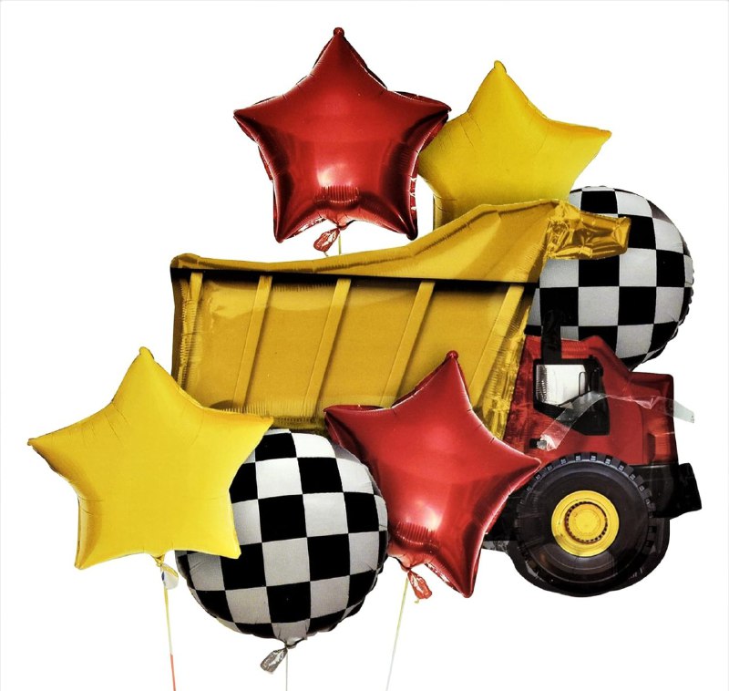 DECORACION ADORNO PAQUETE DE GLOBOS DE PAPEL METALICO PARA NIÑOS, 2 ESTILOS