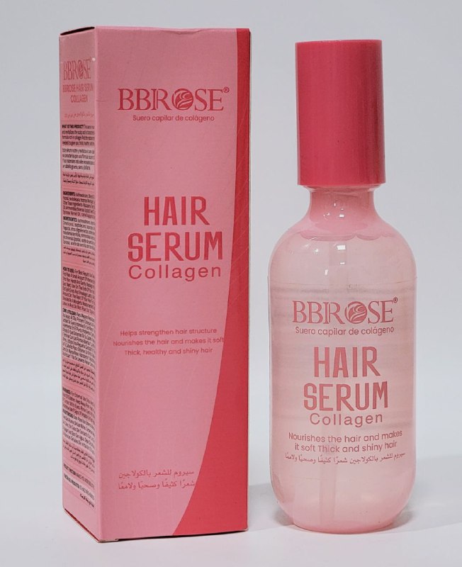 ACEITE PARA EL CABELLO, SUERO CAPILAR DE COLAGENO, QUE NUTRE Y REVITALIZA EL CUERO CABELLUDO DEJANDOILO GRUESO, SANO Y BRILLANTE BBROSE 160ML