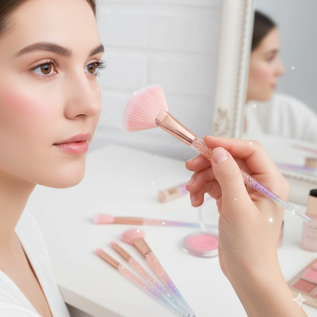 SET DE BROCHAS DE MAQUILLAJE ESENCIALES 7PCS NEVADA