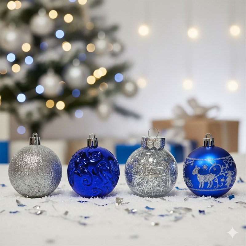 DECORACION ADORNO NAVIDEÑO PAQUETE DE 24 BOLAS DECORATIVAS,6 CM 42X70X64 IDEALES PARA DARLE UN TOQUE UNICO A TU ARBOL DE NAVIDAD