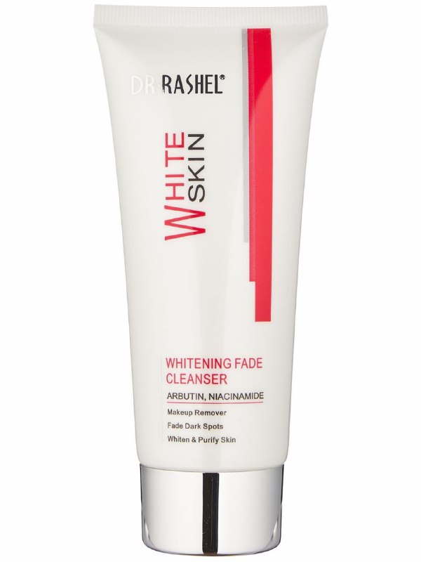 LIMPIADOR FACIAL CON ARBUTINA Y NIACINAMIDA, ELIMINA GRASA, SUCIEDAD Y MAQUILLAJE RESIDUAL, EXFOLIA, SUAVIZA Y BLANQUEA LA PIEL DR RASHEL 80G