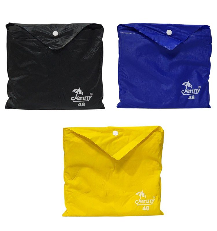 CAPOTE FORRO PARA LLUVIA IMPERMEABLE PARA ADULTOS, LIGERO Y FACIL DE LLEVAR, 3 COLORES JENNY 48