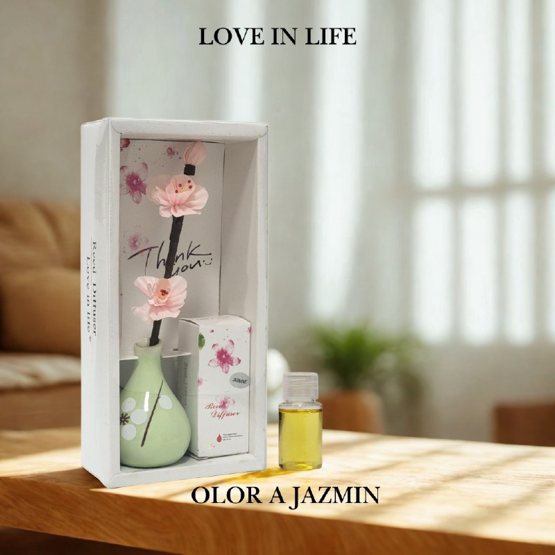 AMBIENTADOR AROMATIZANTE DIFUSOR DE VARILLAS PARA EL HOGAR DE AROMA CONTINUO SIN HUMO NI GOTEO, 4 AROMAS REED DIFFUSER