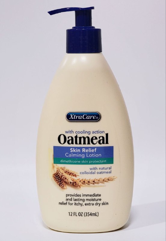 CREMA CORPORAL HIDRATANTE PARA PIEL SENSIBLE CON AVENA COLOIDAL Y DIMETICONA NATURAL XTRACARE 354ML