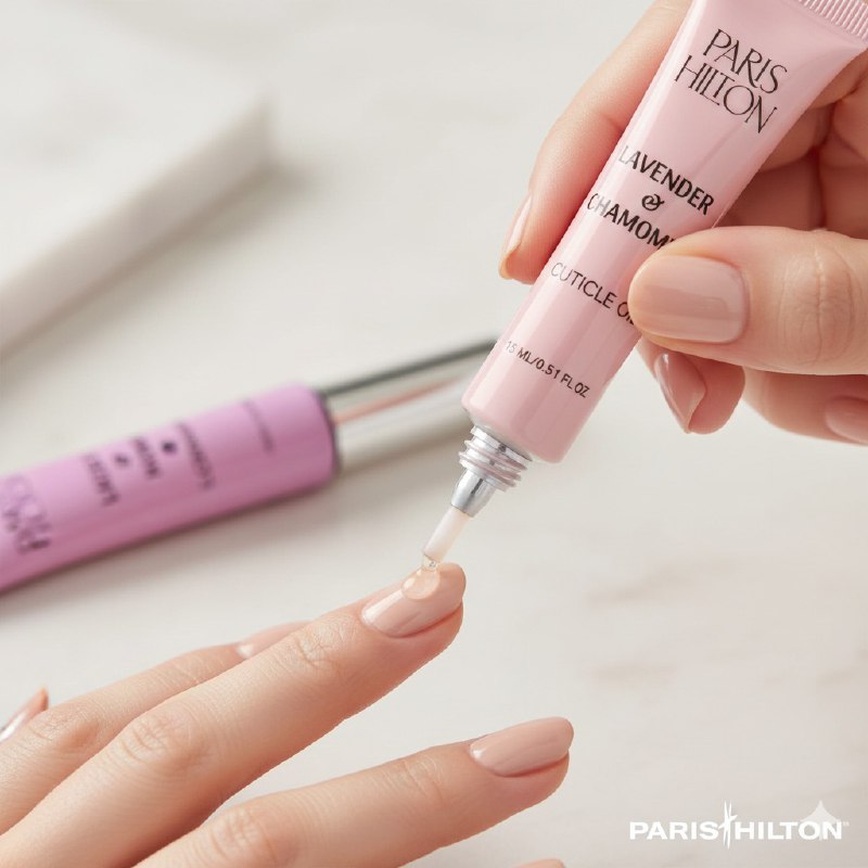 ACEITES PARA CUTICULAS DE UÑAS EN DUO CON VITAMINA E Y ACEITE DE SEMILLA DE GIRASOL PARIS HILTON 15MLX2