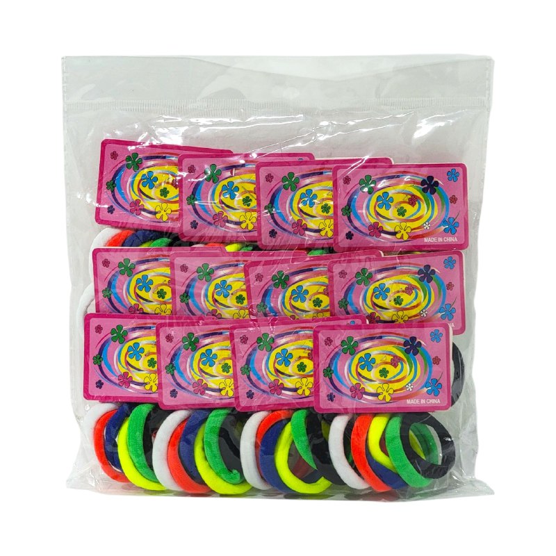 COLAS PARA EL CABELLO GRANDES COLORES VIBRANTES EN PAQUETE DE 12UND