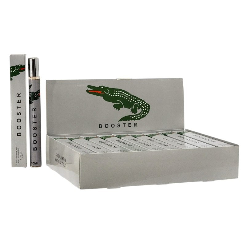 PERFUME EN TUBO PARA HOMBRE BOOSTER LUCA BOSSI EDP 35ML (H) (AROMA SIMILAR LACOSTE BOOSTER)