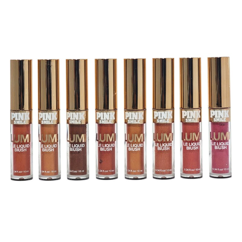 BLUSH LIQUIDO ILUMINADOR PINK SMILE 12ML DUPE DE LOREAL