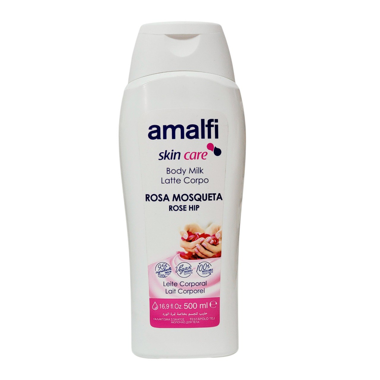 CREMA CORPORAL DE ROSA MOSQUETA AMALFI SKIN CARE 500ML