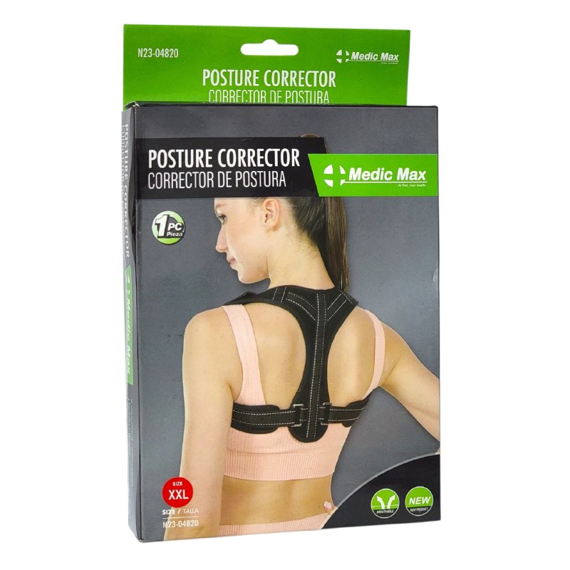 CORRECTOR DE POSTURA XXL MEDIC MAX 1PC