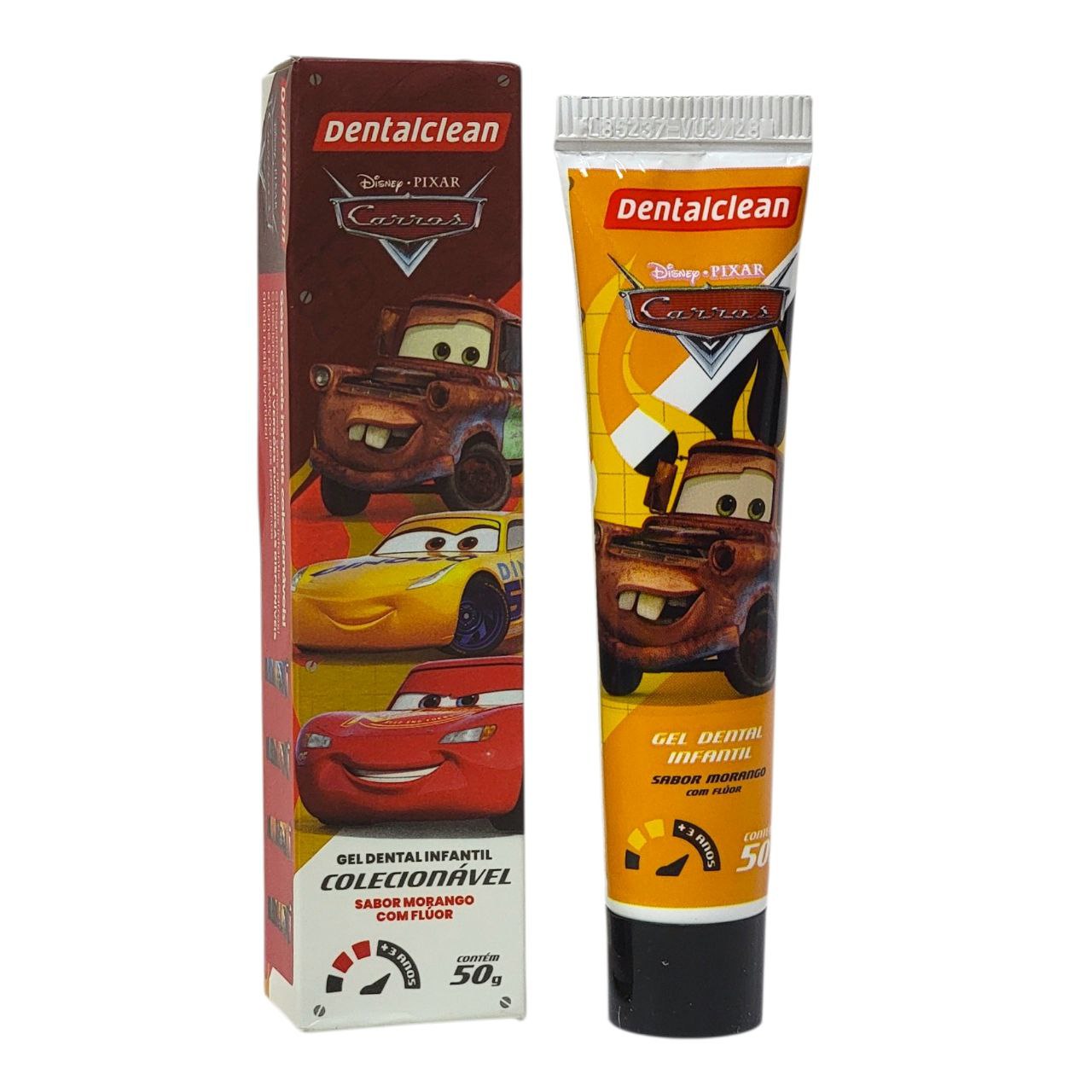 PASTA DENTAL INFANTIL CARS DENTALCLEAN 50G