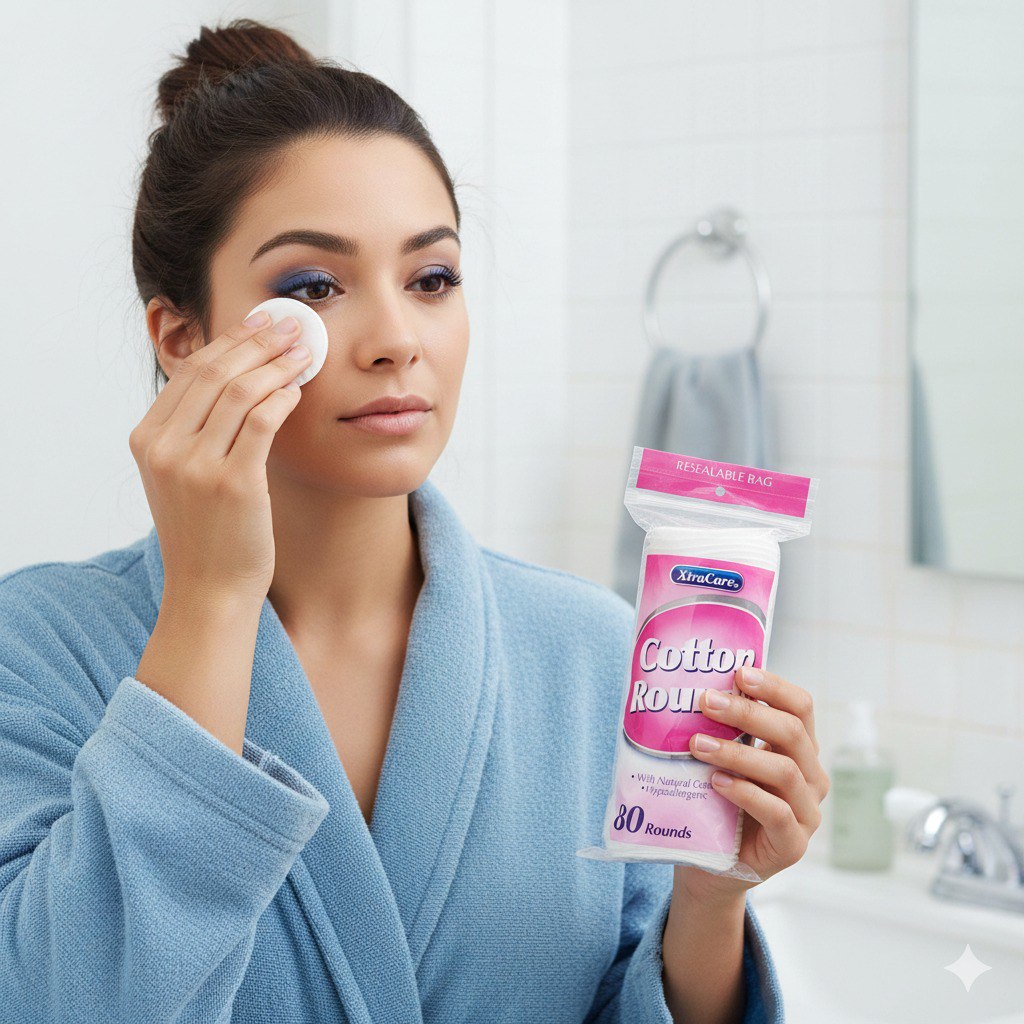 PAQUETE DE DISCOS DE ALGODÓN 80UND EXTRACARE