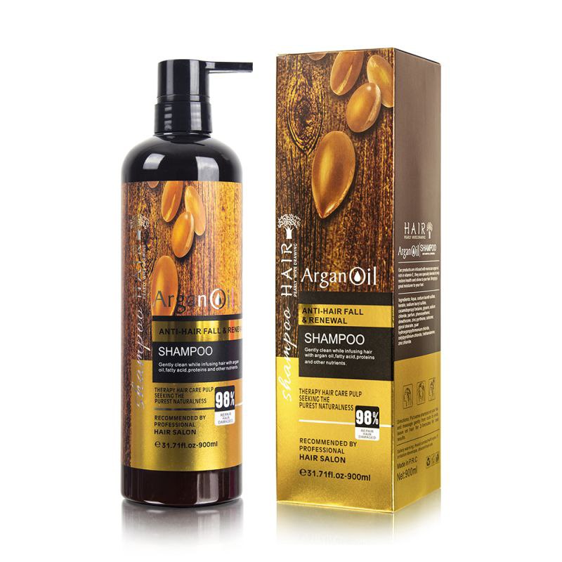 SHAMPOO CON ACEITE DE ARGAN ANTICAIDA Y RENOVANTE HAIR 900ML