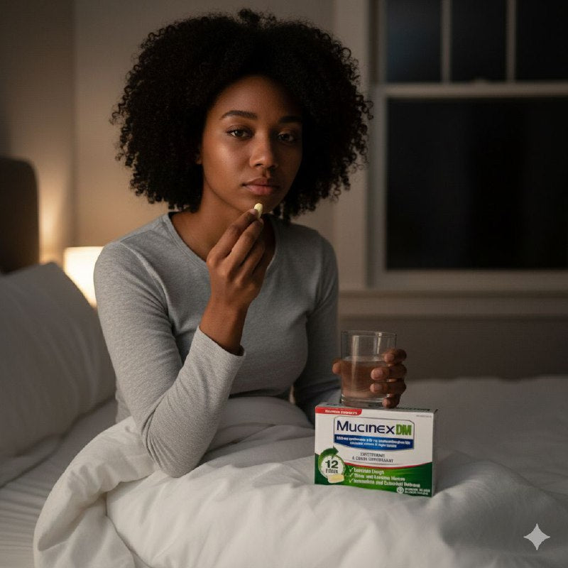 VITAMINAS EN TABLETAS QUE ALIVIAN LA CONGESTION DEL PECHO Y SUPRIMEN LA TOS HASTA POR 12H MUCINEX 56UND